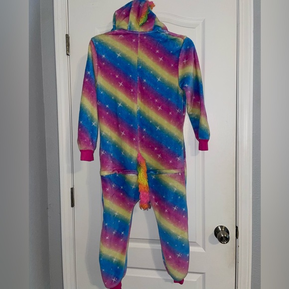 Unique Girl’s Unicorn Bundle - Handmade Sleeping Mat, Onesie & Plush Stuffed Toy - Picture 4 of 7